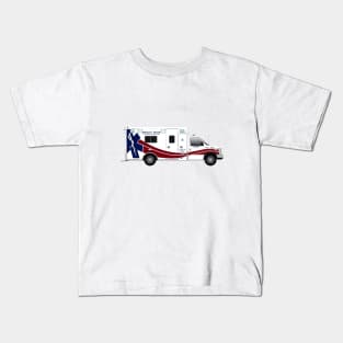 Ardsley Secor Ambulance Kids T-Shirt